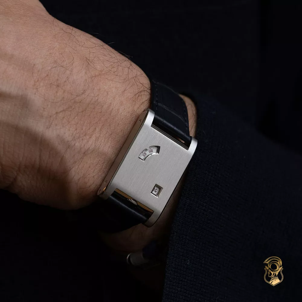 Cartier Tank à Guichets Limited Edition Watch 37.6 x 24.8mm