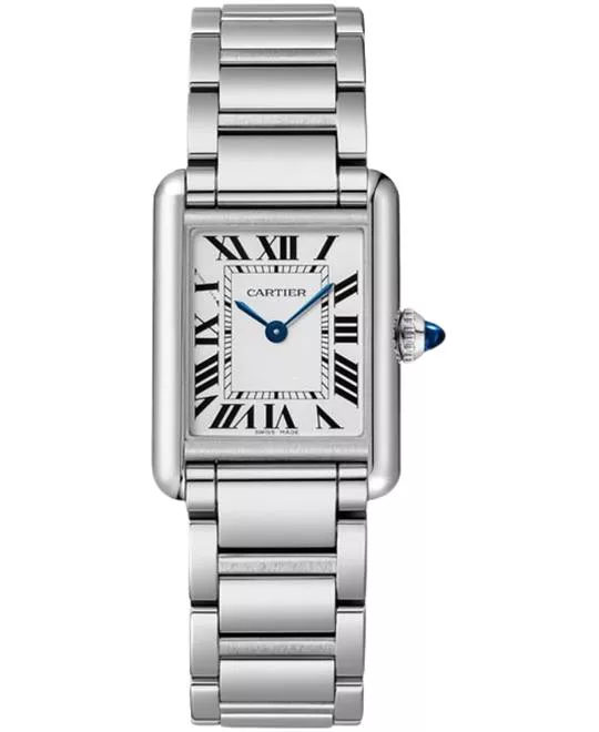 Cartier Tank WSTA0121 Must SolarBeat Watch 29.5 mm x 22.0 mm