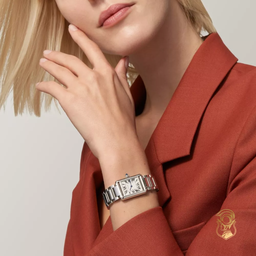 Cartier Tank WSTA0121 Must SolarBeat Watch 29.5 mm x 22.0 mm