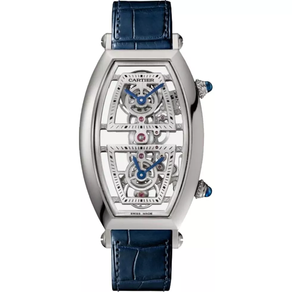 Cartier Tonneau WHTN0006 Watch 52.4 x 29.8
