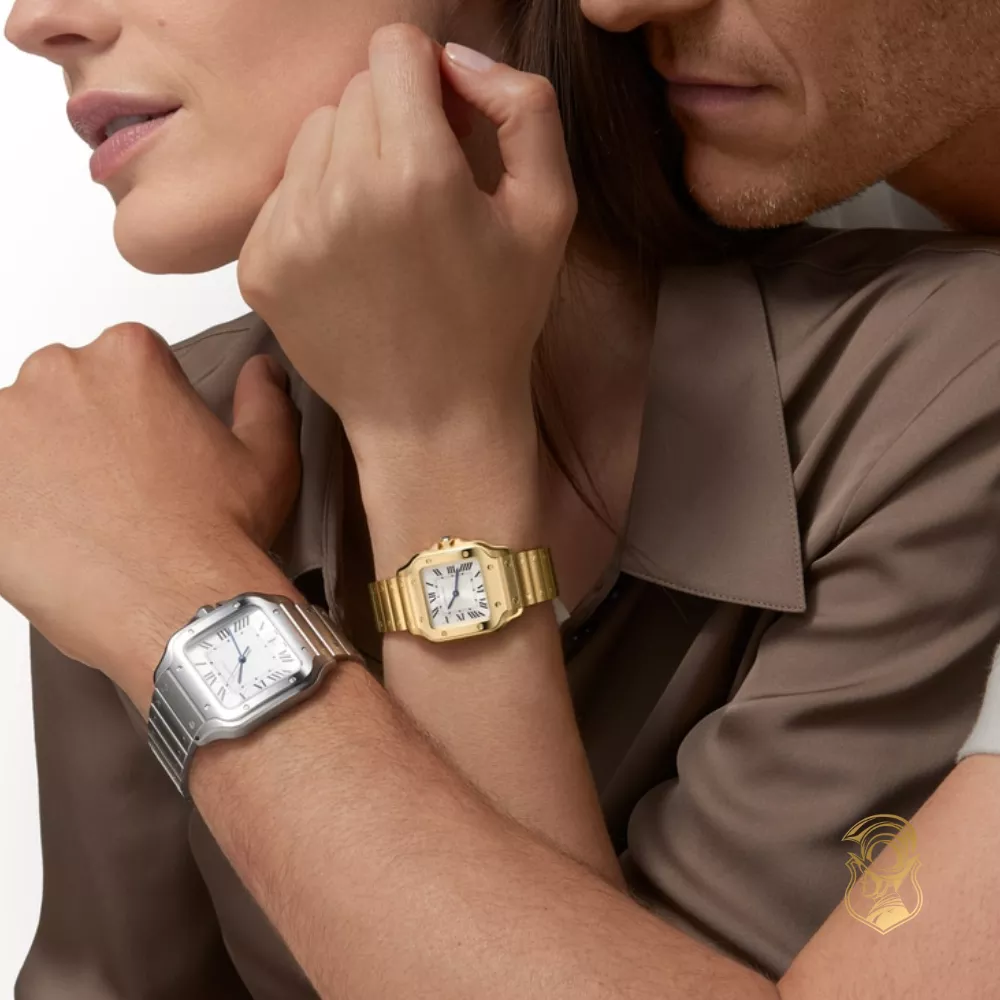 Catier Santos De Cartier Watch 27mm x 34.5mm