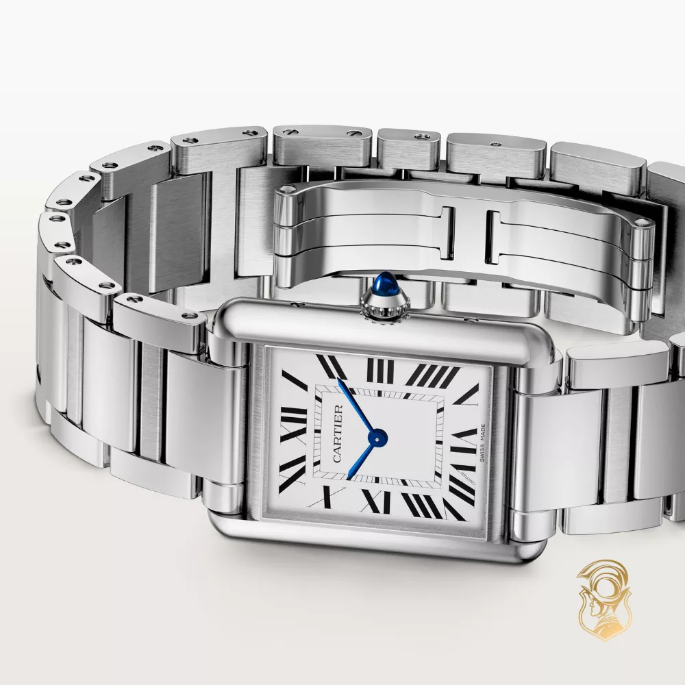 Catier Tank WSTA0122 must SolarBeat Watch 33.7 mm x 25.5 mm