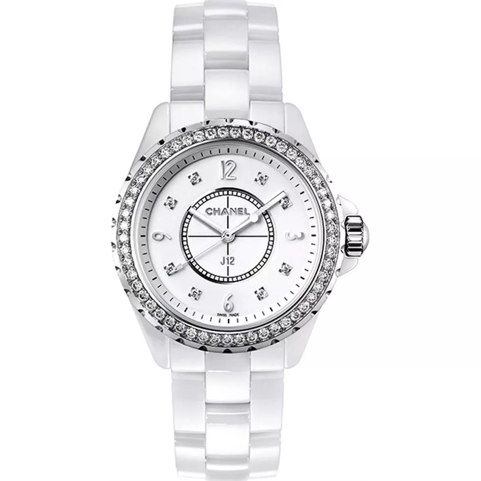 Chanel J12 H3110 Unisex Ceramic Watch 33