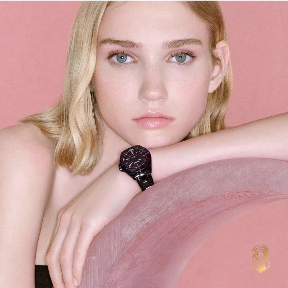 Chanel J12 Blush Caliber12.1 Watch 38mm