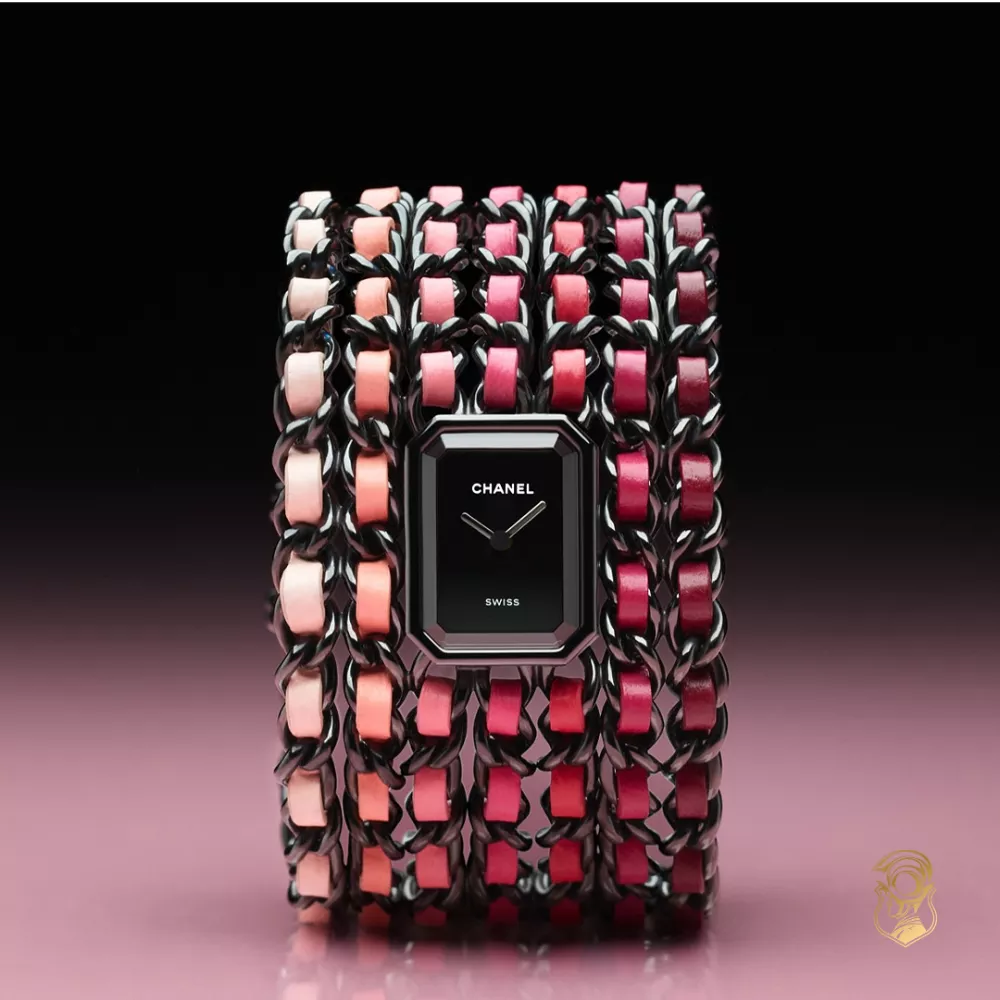 Chanel Premiére Cuff Blush Watch 19.7x15.2x7.5mm