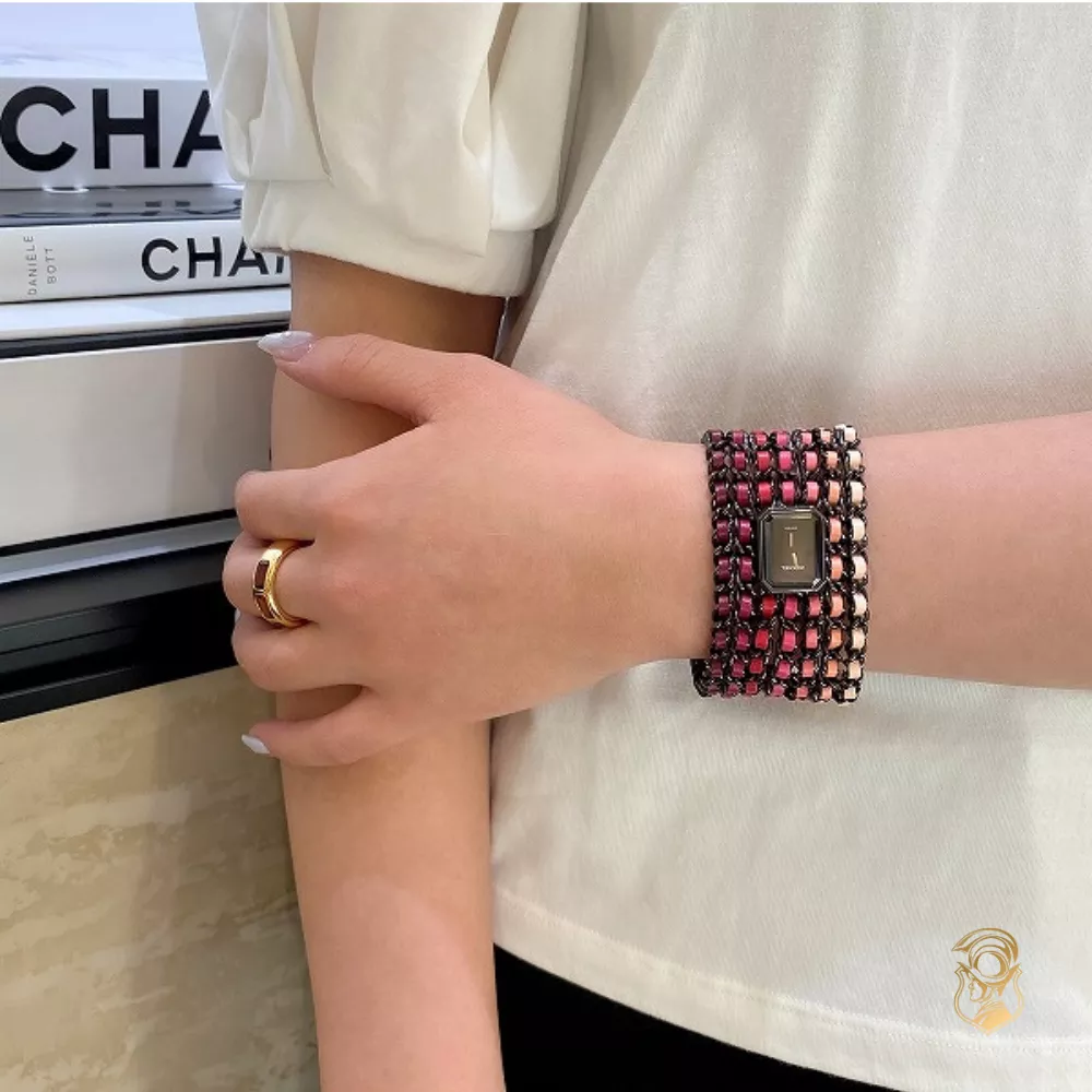Chanel Premiére Cuff Blush Watch 19.7x15.2x7.5mm