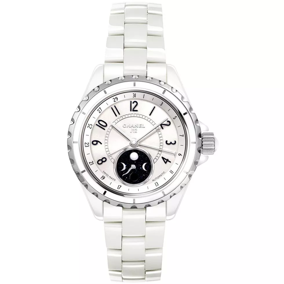 Chanel J12 H3404 Moon Phase Watch 38