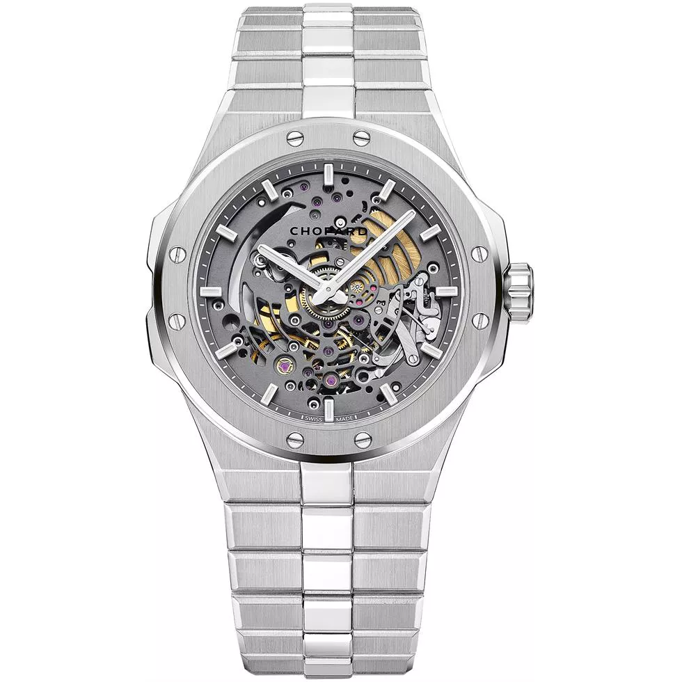 Chopard Alpine Eagle 298630-3001 Titanium Watch 41mm 