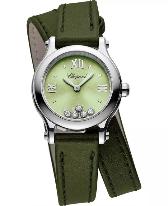 Chopard Happy Sport 278620-3005 Green Watch 25mm 