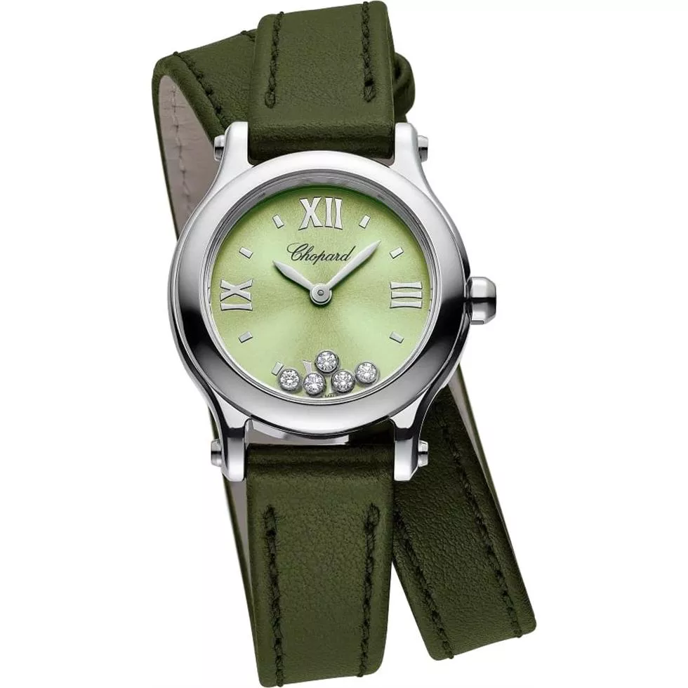 Chopard Happy Sport 278620-3005 Green Watch 25mm 