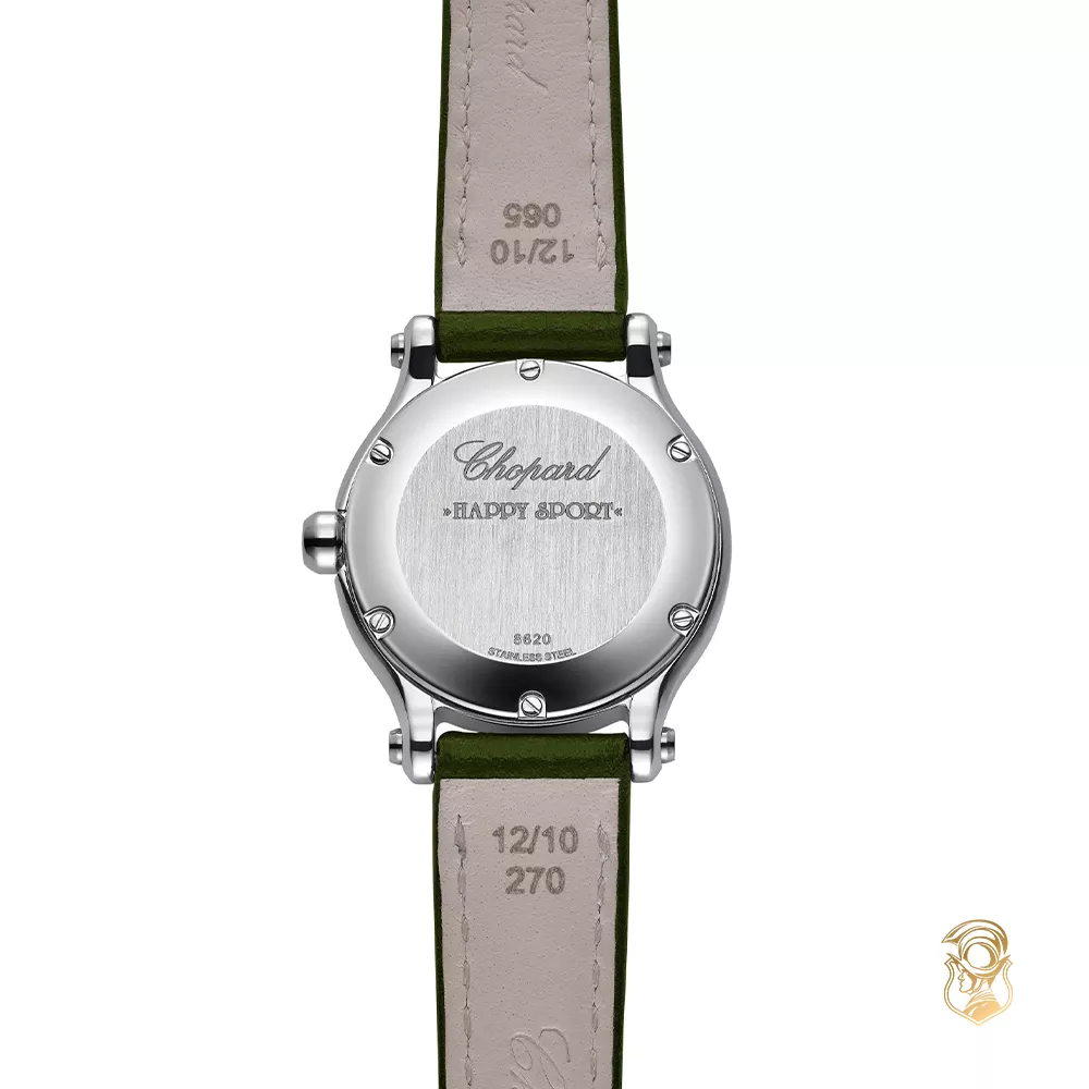 Chopard Happy Sport 278620-3005 Green Watch 25mm 