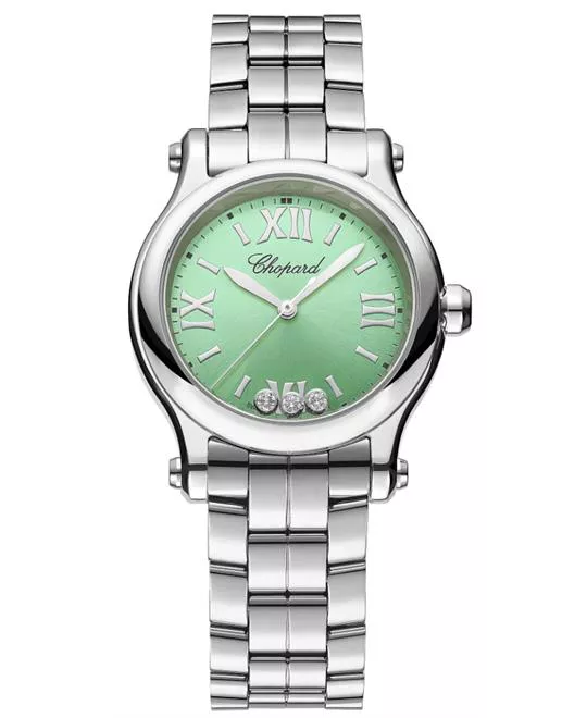 Chopard Happy Sport Quartz Green Watch 30mm