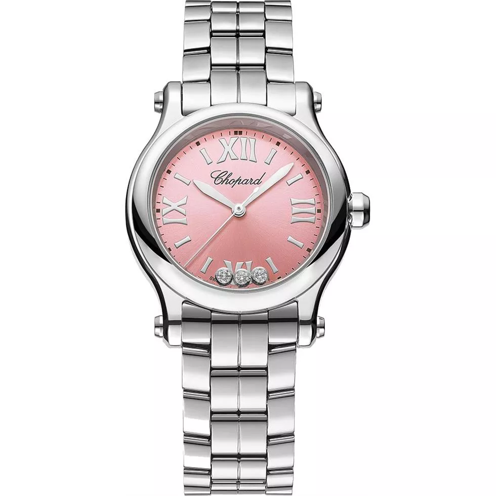 Chopard Happy Sport Quartz Pink Watch 30mm