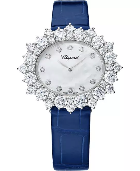 Chopard L’Heure Du Diamant 13A390-1100 Oval Watch 36mm