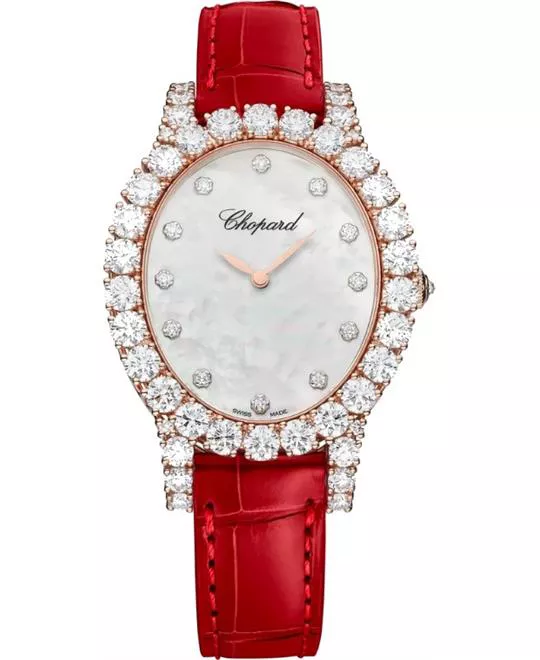 Chopard L'heure Du Diamant Oval Watch 40 X 34MM