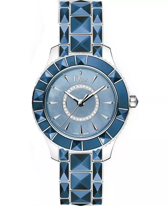 Christian Dior Christal CD143117M001 Sapphire Watch 33