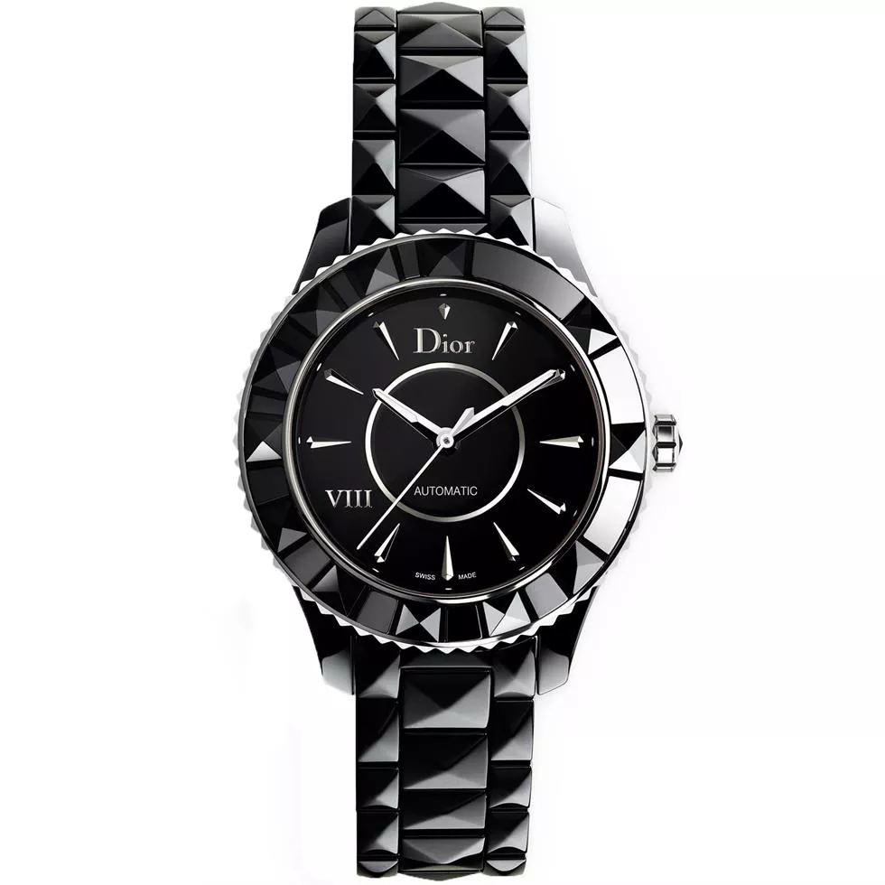 Christian Dior Dior VIII CD1245E0C001 Black Ceramic Watch 38