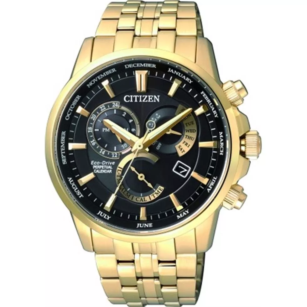 Citizen BL8142-84E Eco-Drive Perpetual Calendar Watch 42mm