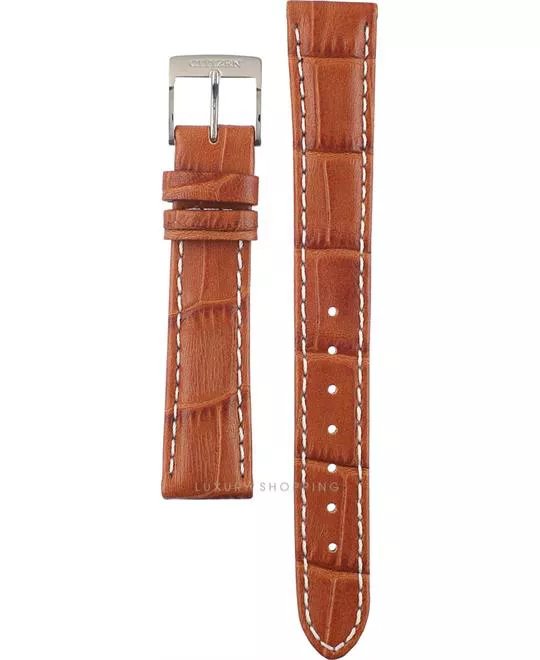 Citizen Brown Leather Strap 16/13.5mm