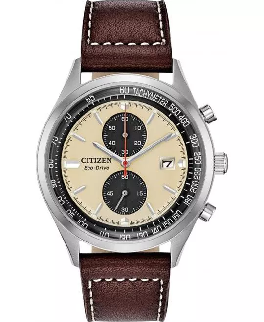 Citizen Chandler CA7020-07A Chronograph Watch 43mm