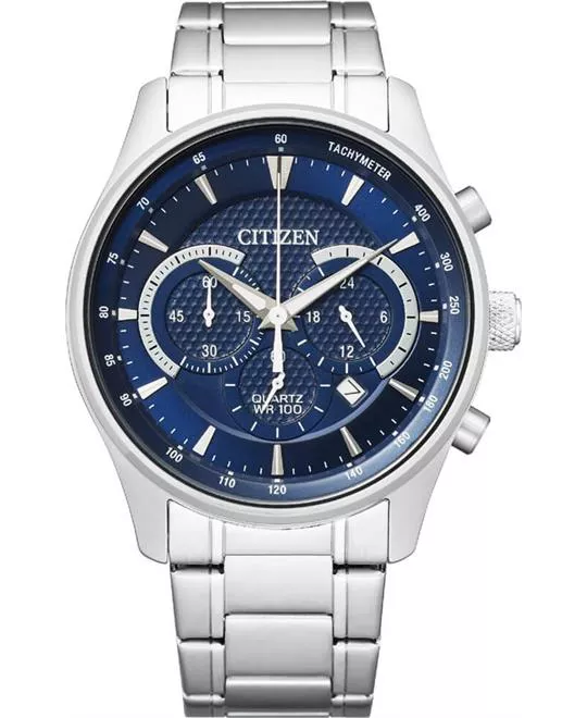 Citizen Chronograph Blue Watch 42mm