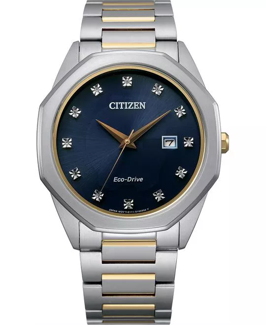 Citizen Corso Eco-Drive Diamond Watch 41mm