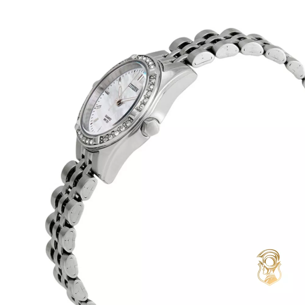 Citizen Crystal Mother of Pearl Dial Watch 26mm