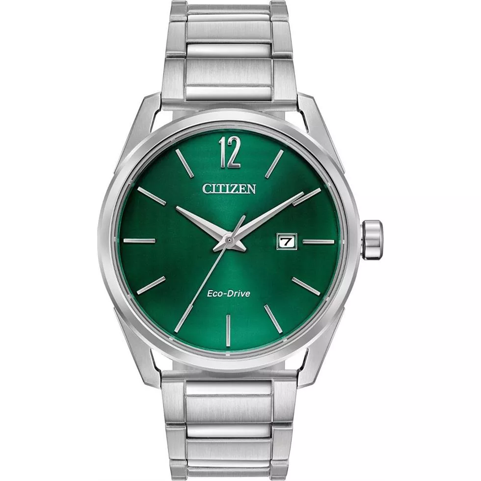 Citizen DRIVE CTO Eco-Drive Green Watch 42mm