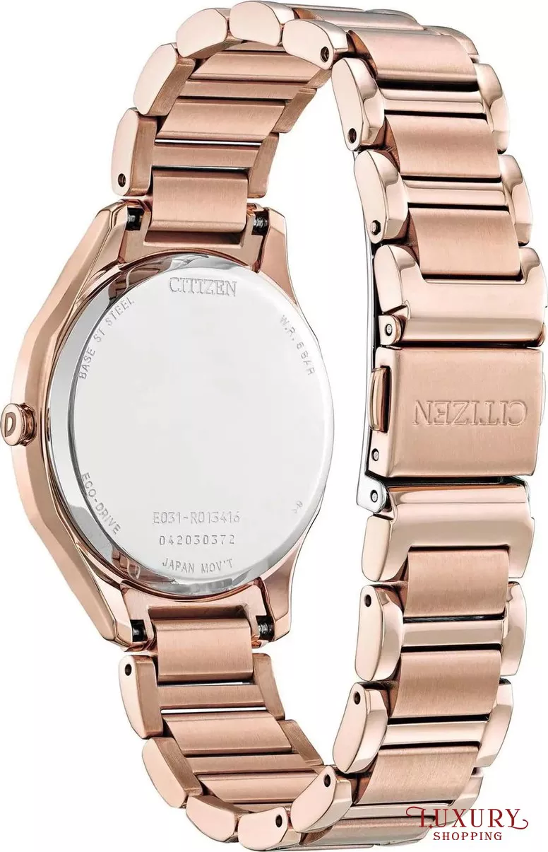 Citizen Drive Rose Gold Dial Watch 35mm