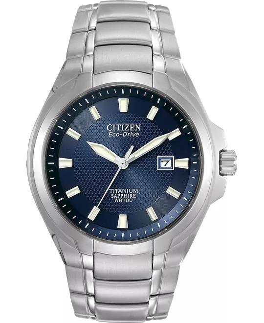Citizen Paradigm Blue Titanium Watch 43mm