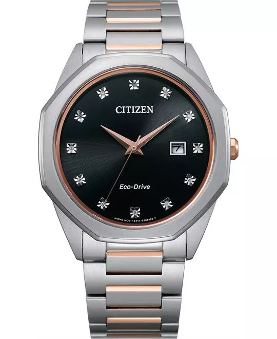 Citizen Corso Eco-Drive Diamond Watch 41mm