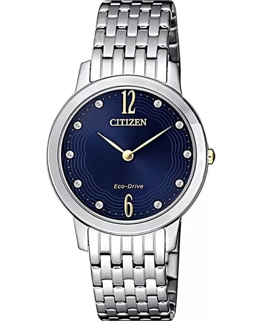 Citizen Eco-Drive Crystal Blue Watch 29.4mm