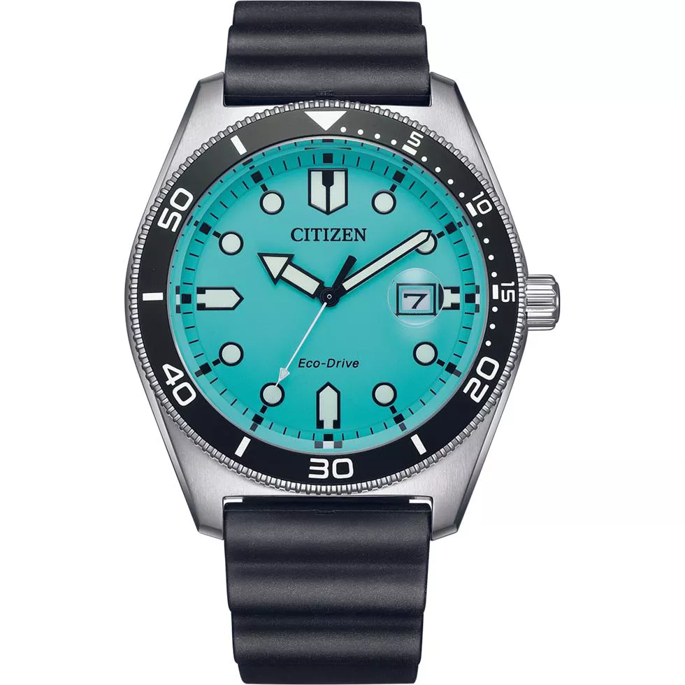 Citizen Eco-Drive Turquoise Watch 44mm