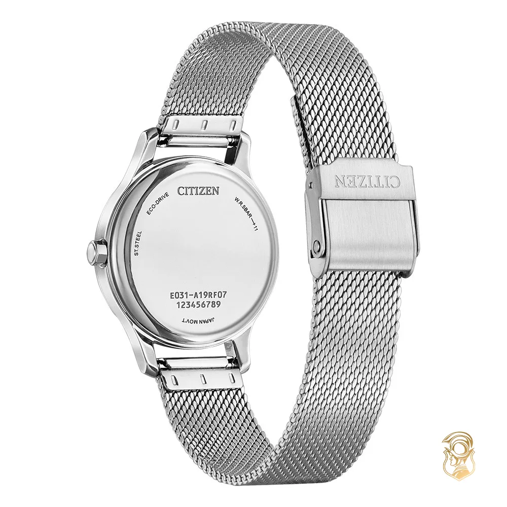 Citizen Eco-Drive White Ladies Watch 30mm