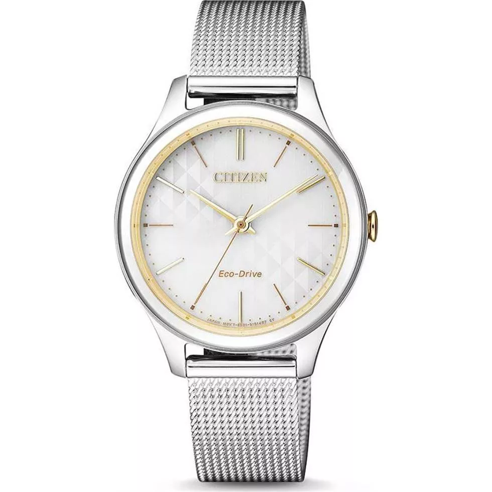 Citizen Eco-Drive White Watch 32mm