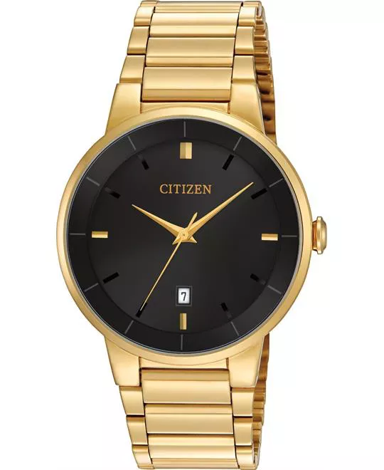 Citizen Gold Stainless Quartz Watch 40mm