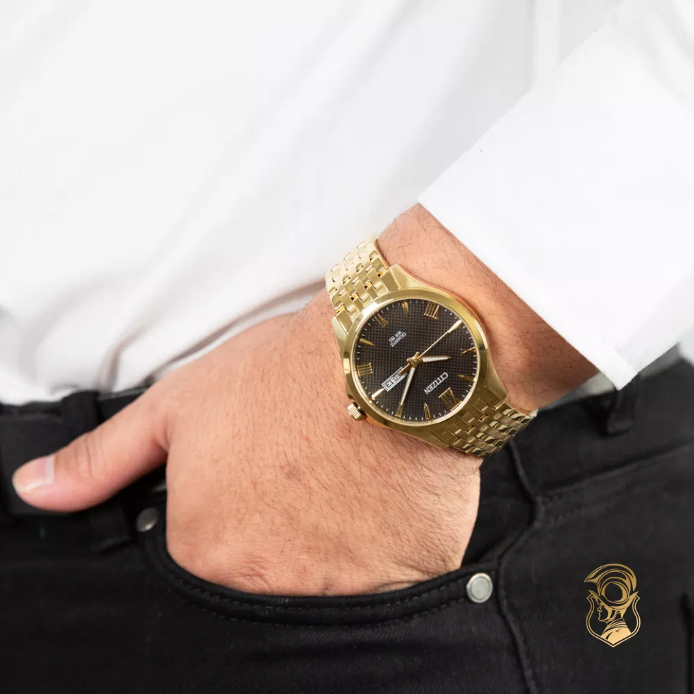 Citizen Gold Steel Watch 41mm
