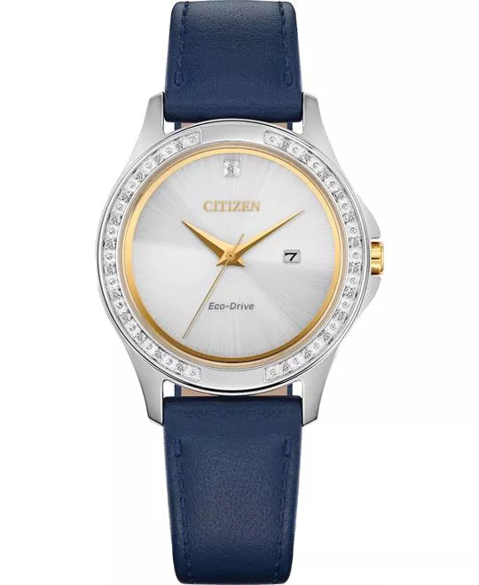 Citizen Ladies Eco-Drive Diamond Watch 32MM