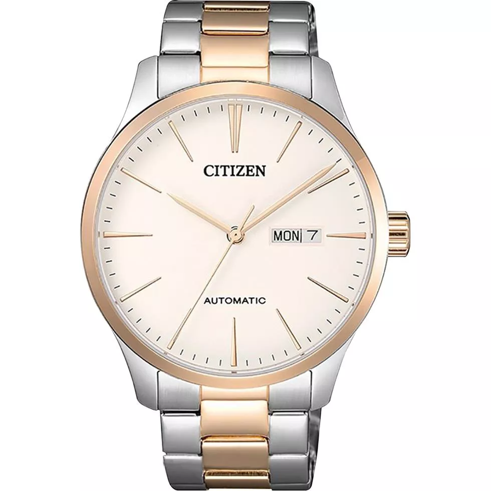 Citizen Mechanical Automatic Ivory Watch 43mm