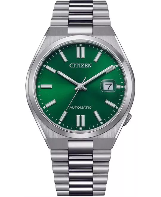 Citizen Mechanical Green Watch 40mm