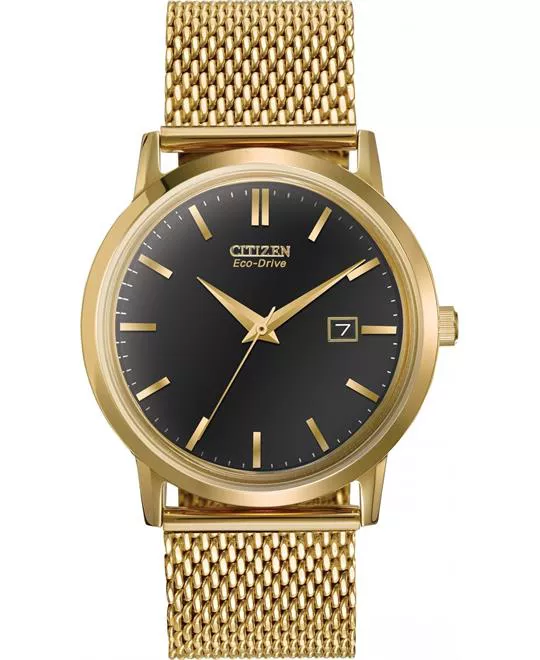 Citizen Men's Collection Japanese Gold Watch, 40mm