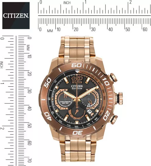 Citizen Primo Stingray 620 Rose Gold Watch44mm