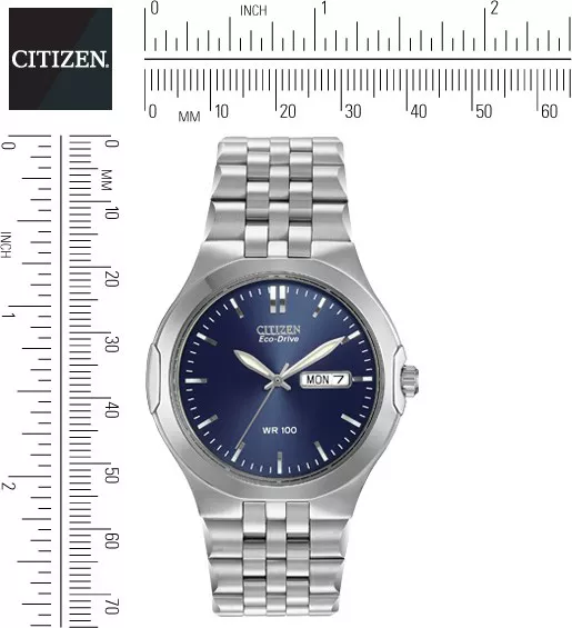 Citizen Corso Men's Stainless Eco-Drive Watch 41mm