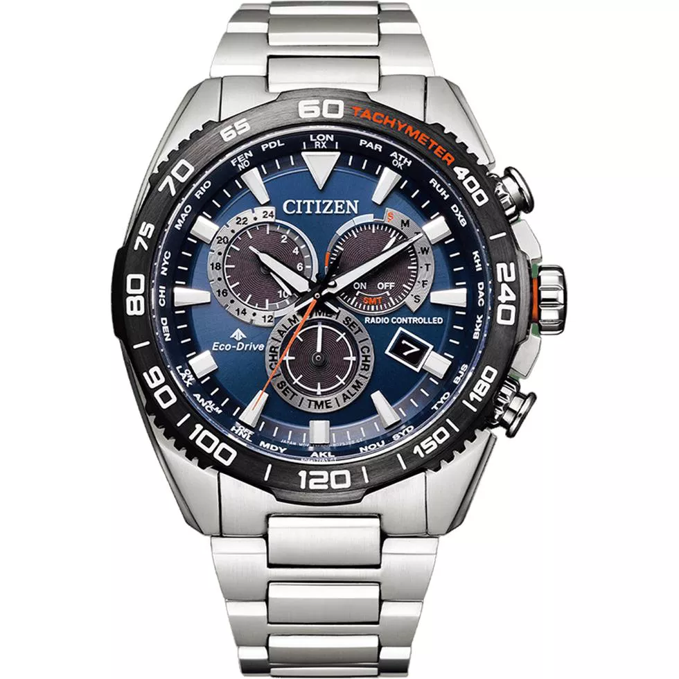 Citizen Promaster Eco-Drive Chronograph Watch 44.5mm