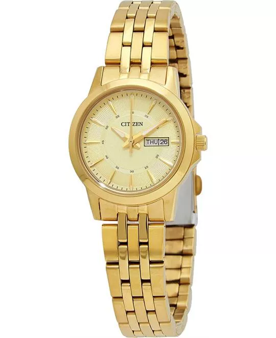 Citizen Quartz Gold Watch 28mm