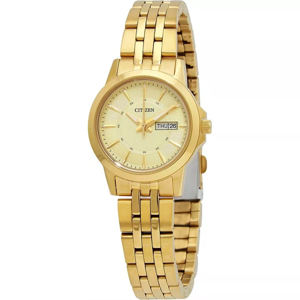 Citizen Quartz Gold Watch 28mm