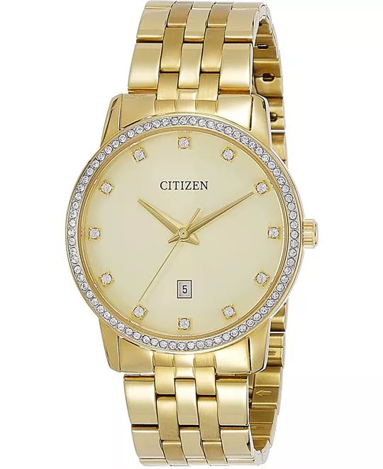 Citizen Quartz Men's Gold Tone Watch 40mm