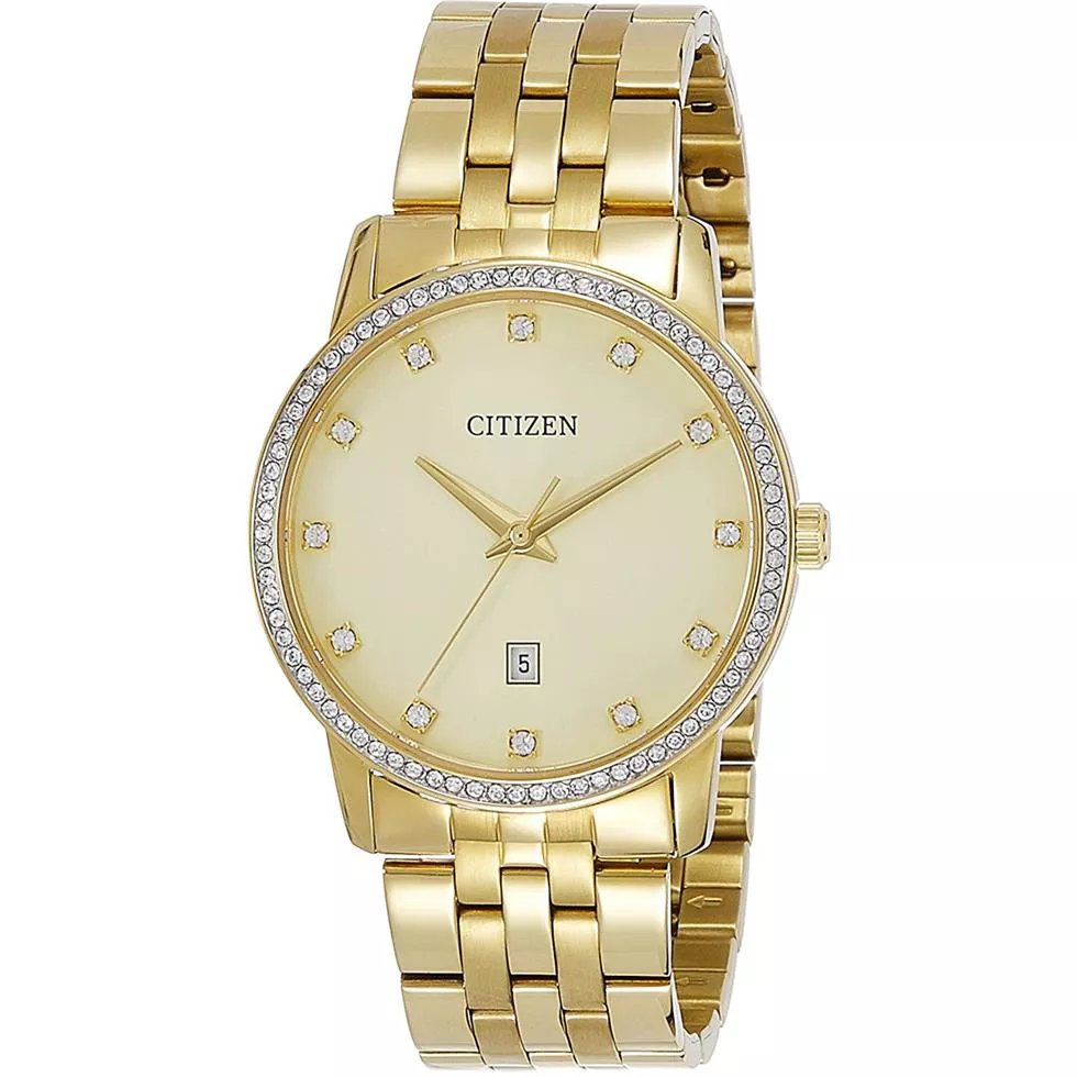 Citizen Quartz Men's Gold Tone Watch 40mm