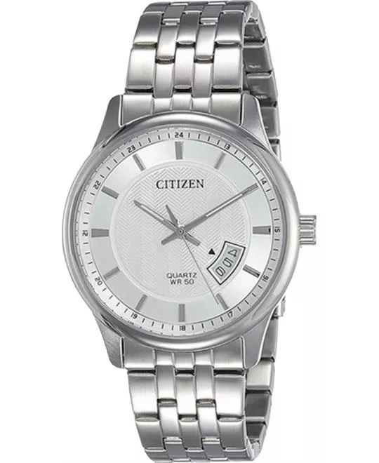 Citizen Quartz Silver Men's Watch 42mm