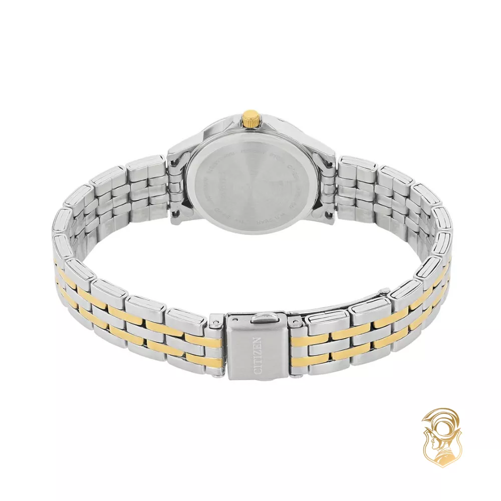 Citizen Quartz White Dial Watch 27mm